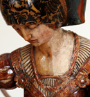 Polychrome Oberfläche – Freilegung