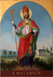 Gemälde des Heiligen Maternus – Endzustand